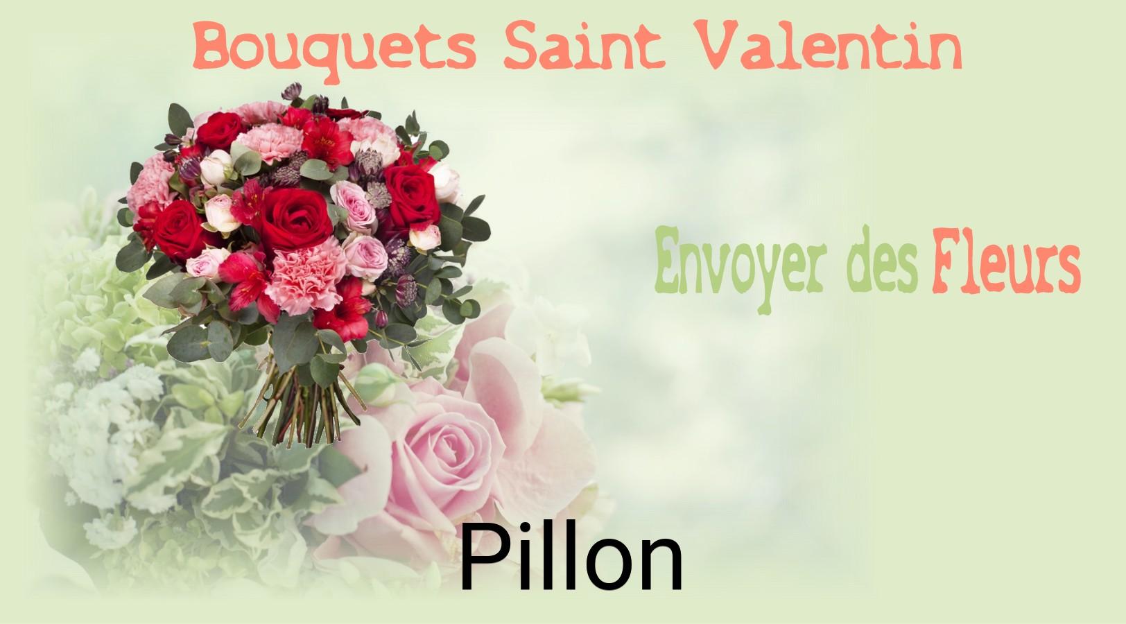 Roses de Saint-Valentin livrées à Pillon
